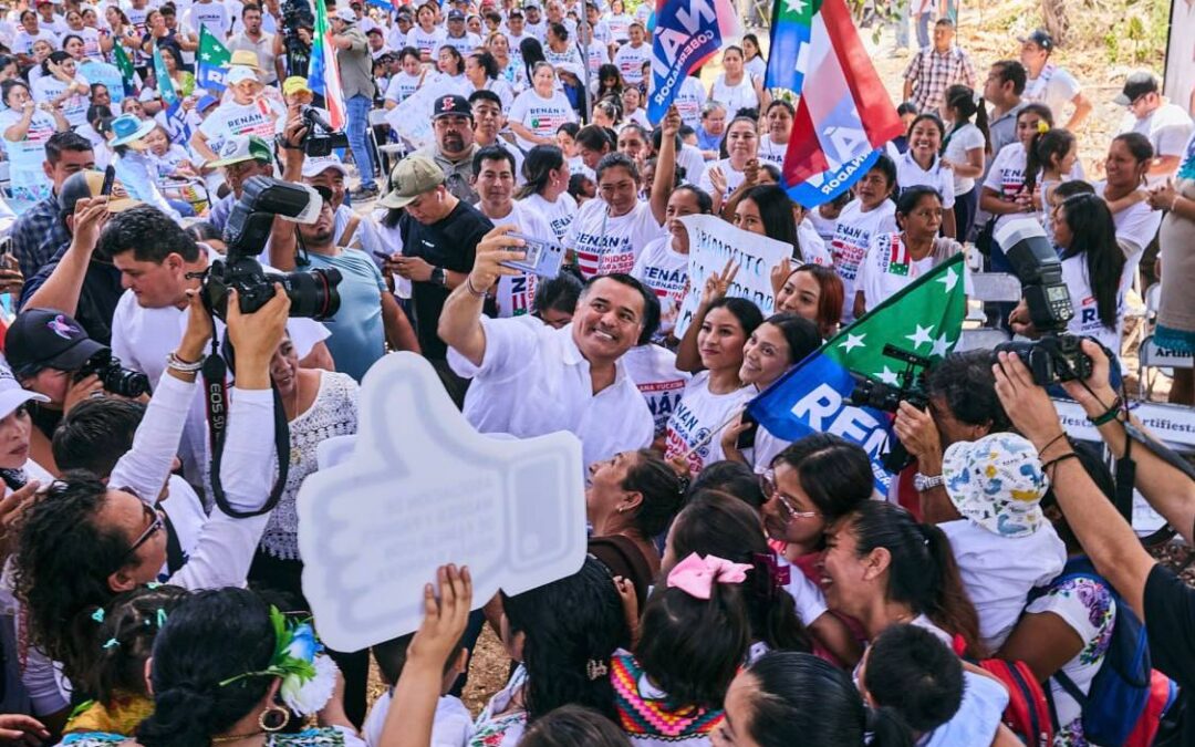 Créditos solidarios para que yucatecas pongan sus propios negocios: Renán Barrera.