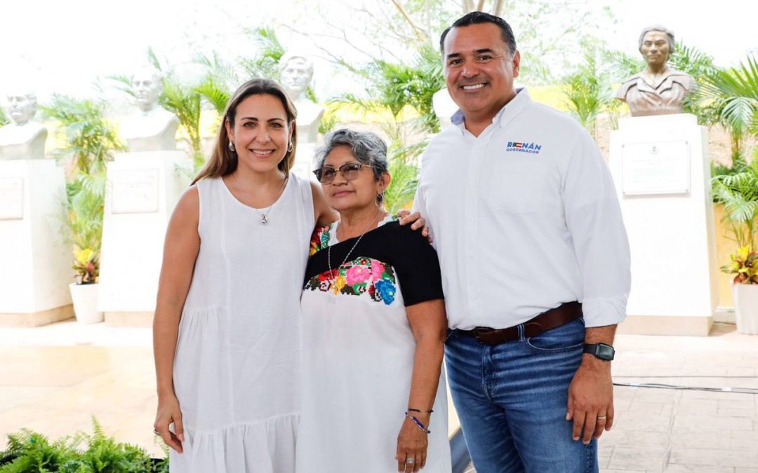Anuncia Renán Barrera apoyos para las mujeres yucatecas.