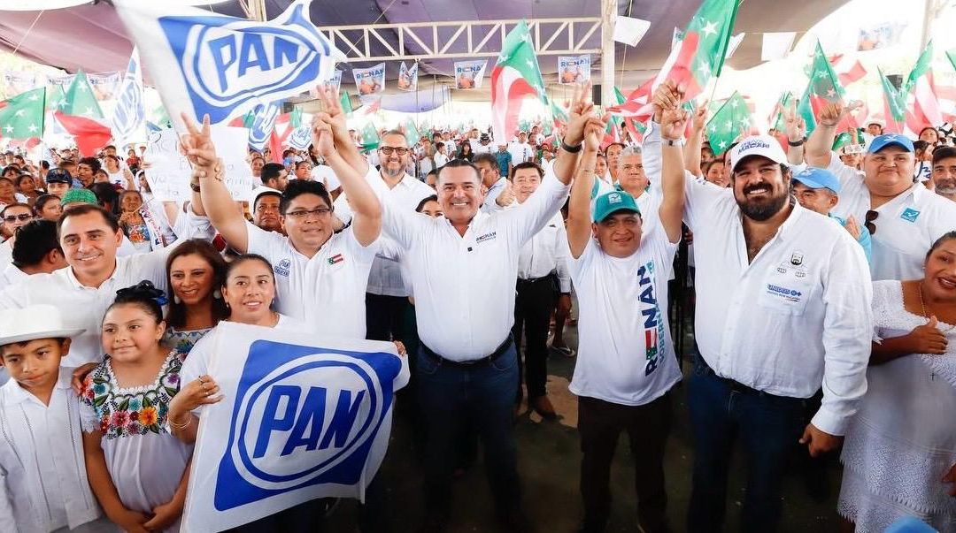 Unidos por una nueva etapa de más seguridad, igualdad y prosperidad que erradique toda pobreza en Yucatán: Renán Barrera.