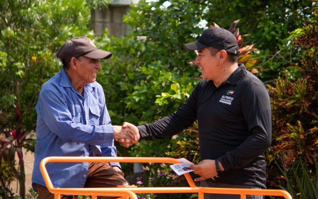 En su cuarto día de campaña.