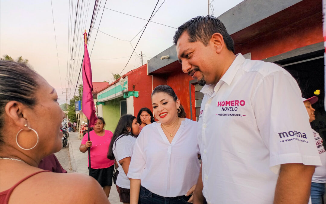 El bienestar de las familias vallisoletanas es vital para Homero Novelo.