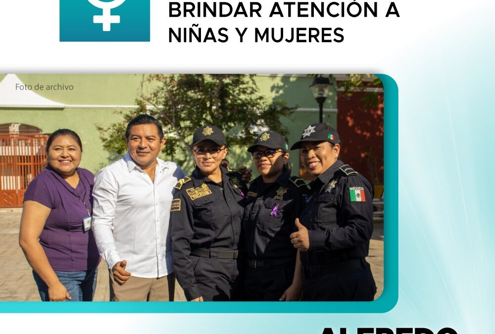 Crearemos la UNIDAD VIOLETA para brindar atención a niñas y mujeres.